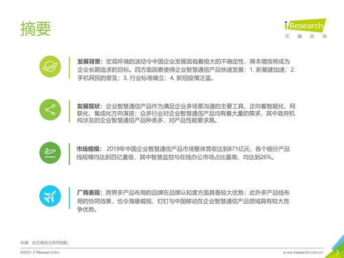 智联未来 2021年中国企业智慧通信产品研究报告与市场洞察